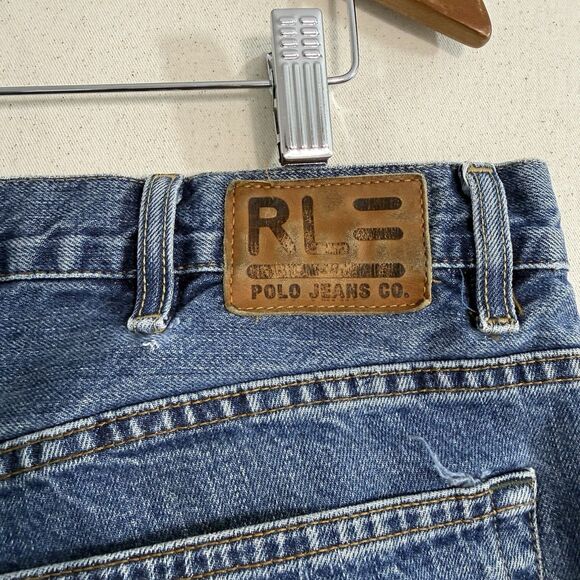 Vintage Polo Ralph Lauren Jeans Co Men's 40x32 Classic Relaxed Fit Jeans - Picture 9 of 11